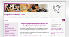Desktop Screenshot of kirchenkreis-aachen.de